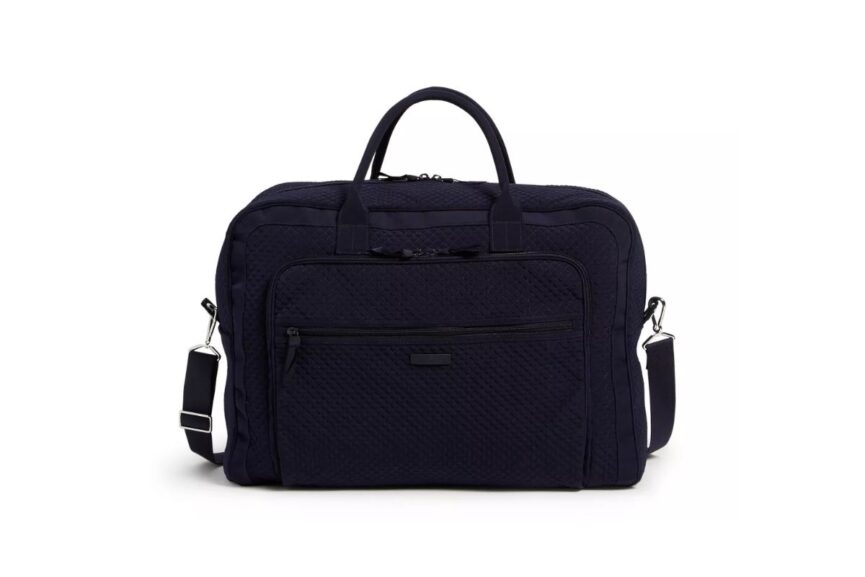 Vera Bradley Women’s Microfiber Grand Weekender Travel Bag