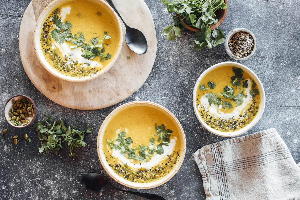vegan butternut squash soup_what to cook in january