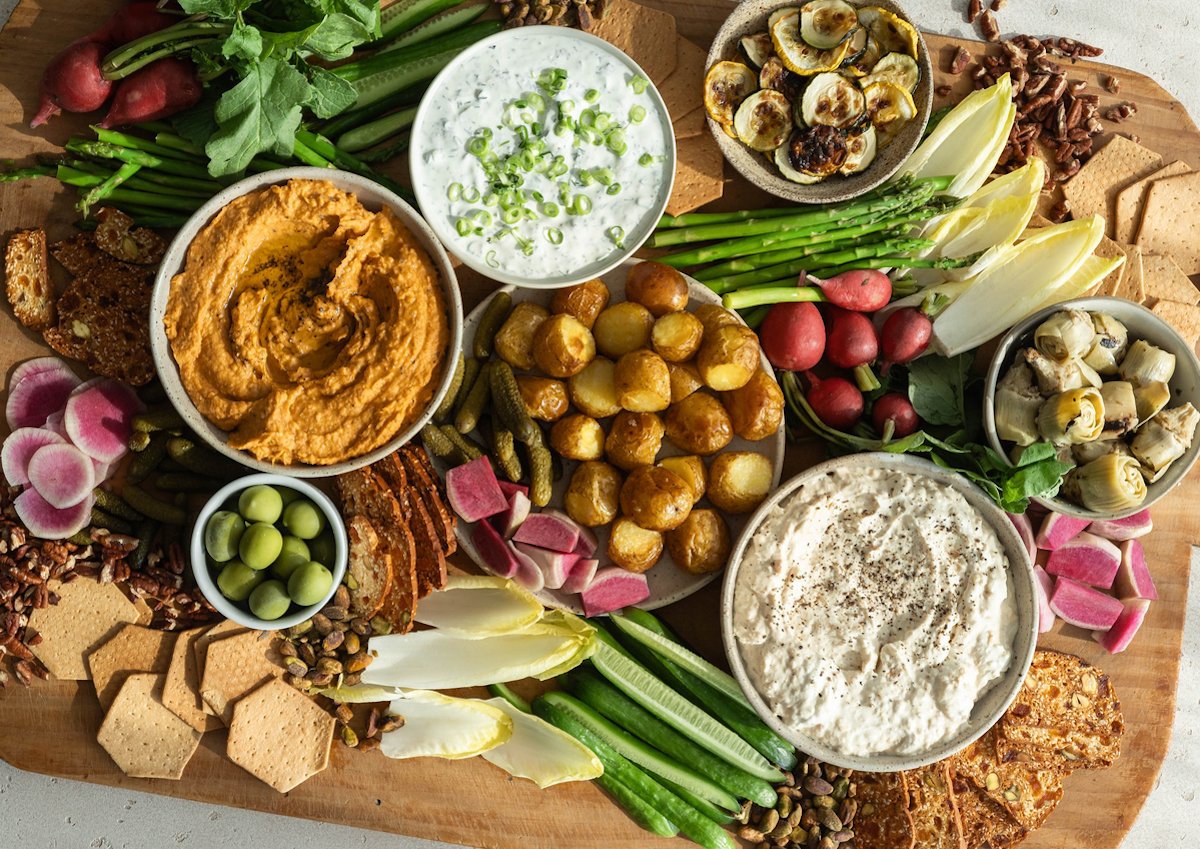 Crudite platter recipe.