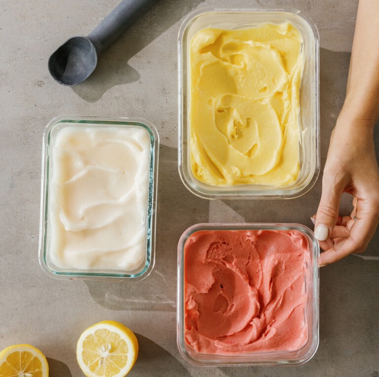 fruit sorbet