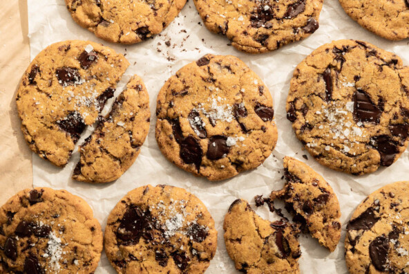 Pumpkin chocolate chip cookies