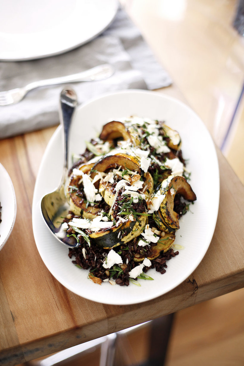 Wild Grain & Winter Squash Salad | A Holiday Dinner with Britt Maren